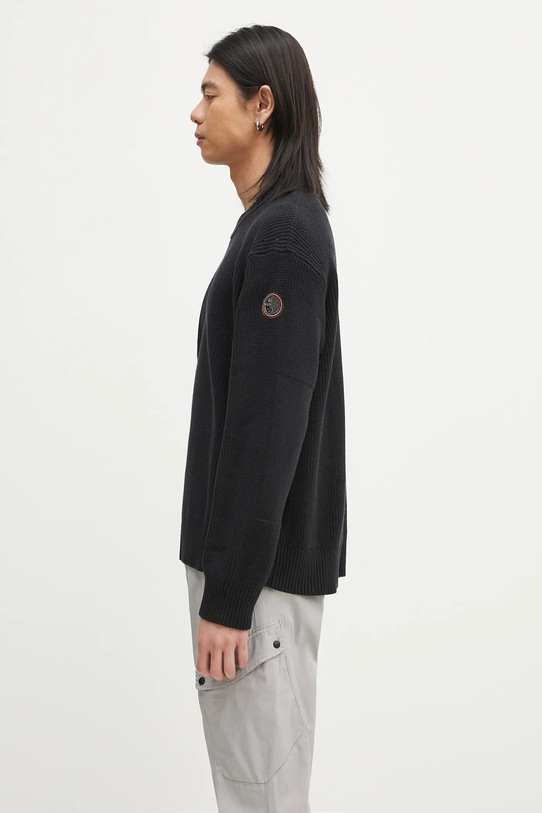 Napapijri sweter D-Rignano NP0A4INQ9411 czarny SS25