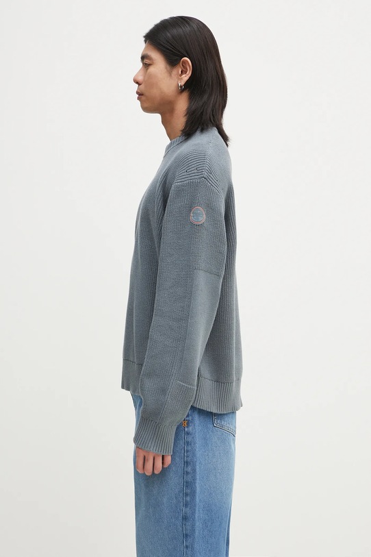 Napapijri sweter D-Rignano NP0A4INQG1Y1 szary SS25