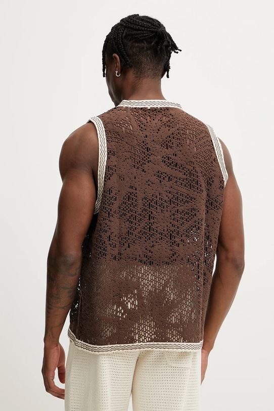 Abbigliamento OAS gilet 7203.01 marrone