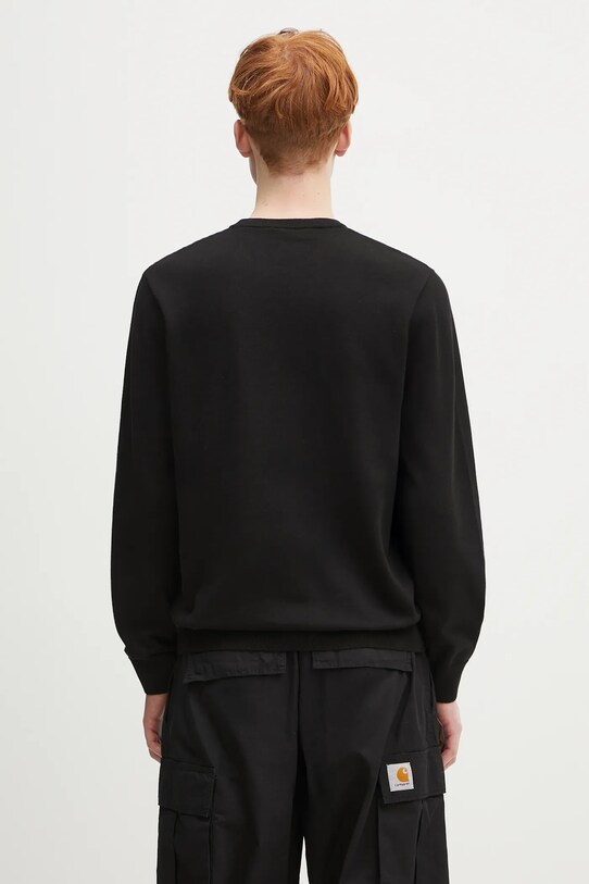 Odzież Carhartt WIP sweter bawełniany Madison Sweater I030033.0D2XX czarny