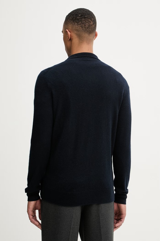 Odzież From Future sweter męski kaszmirowy MPP00015 granatowy