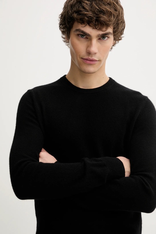 FROM FUTURE sweter kaszmirowy czarny MPR00051