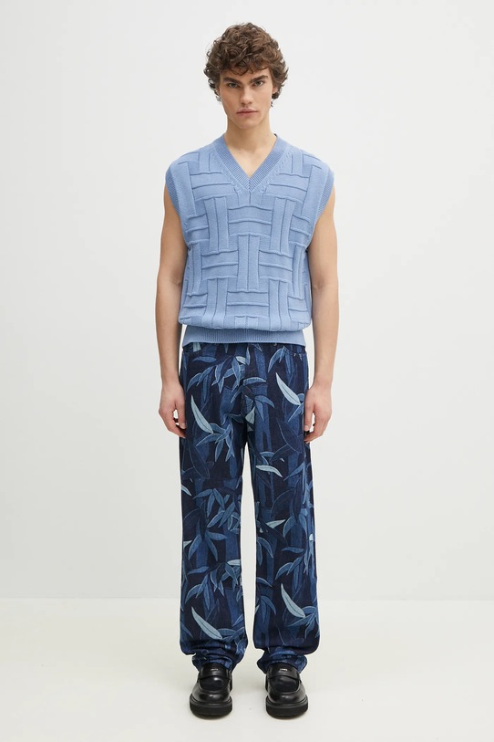 Бавовняна жилетка Kenzo Weave FF55PU7073CB.64