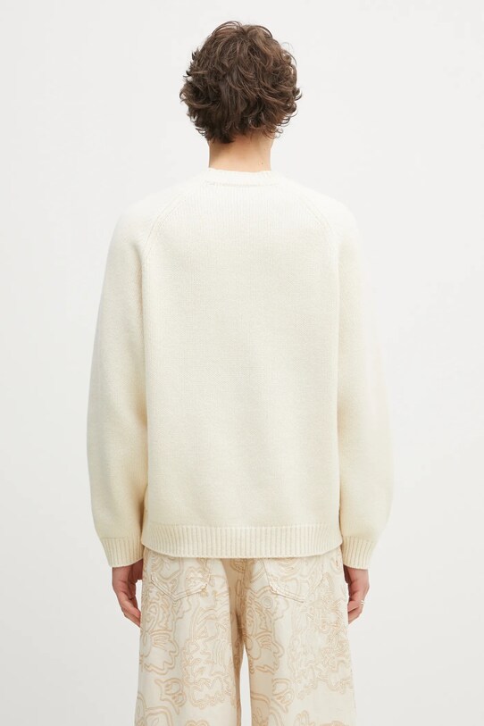 Clothing Kenzo woolen jumper Pop FF55PU7223LA.02 beige