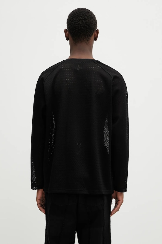 Дрехи Жилетка Needles V-Neck Cardigan QV347 черен