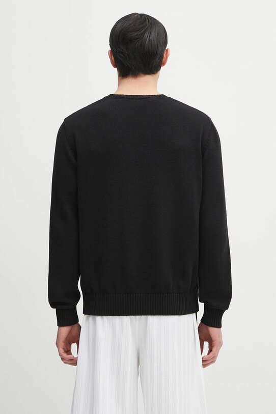 Oblečení Bavlněný svetr Palm Angels Classic Logo Emb PMHE027C99KNI0021003 černá