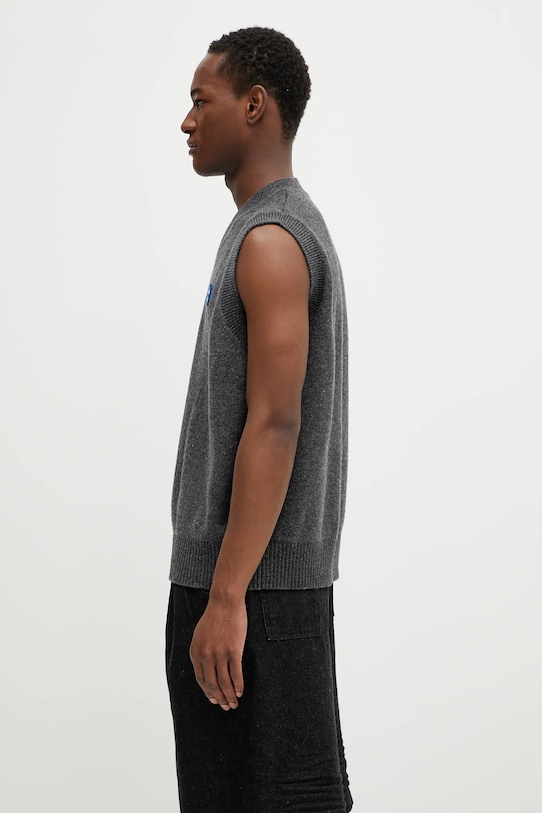 Шерстяной жилет Ader Error Apparel-Top BO42FYKT0201CC серый SS25