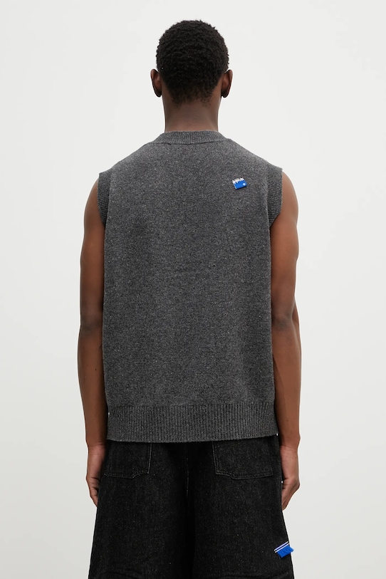 Одежда Шерстяной жилет Ader Error Apparel-Top BO42FYKT0201CC серый