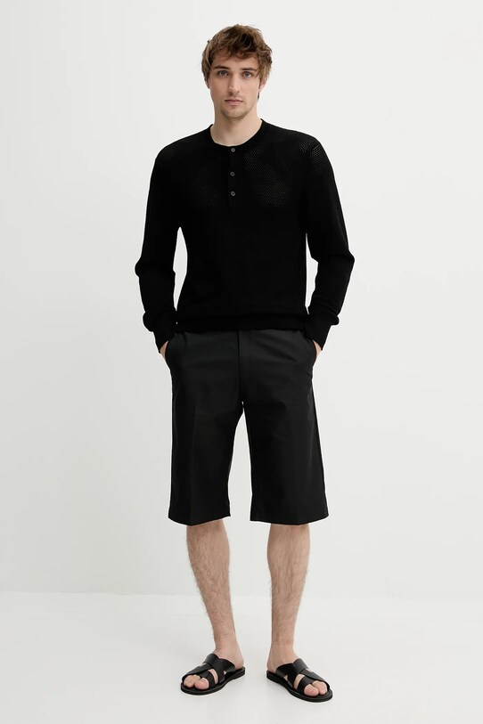 Filippa K sweter 31462.FK czarny SS25