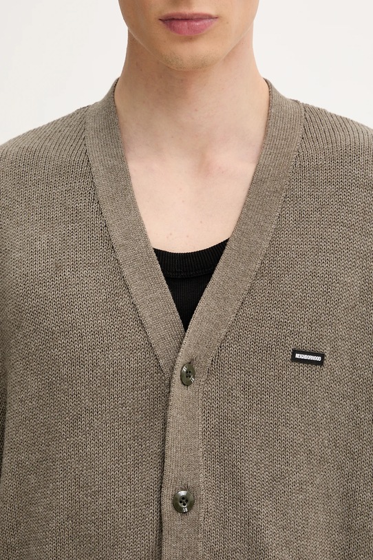 NEIGHBORHOOD cardigan Plain Cardigan verde 251FUNH.KNM01