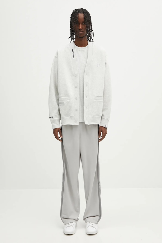Кофта AAPE Now Zip Up AAPSWMB329XAN серый