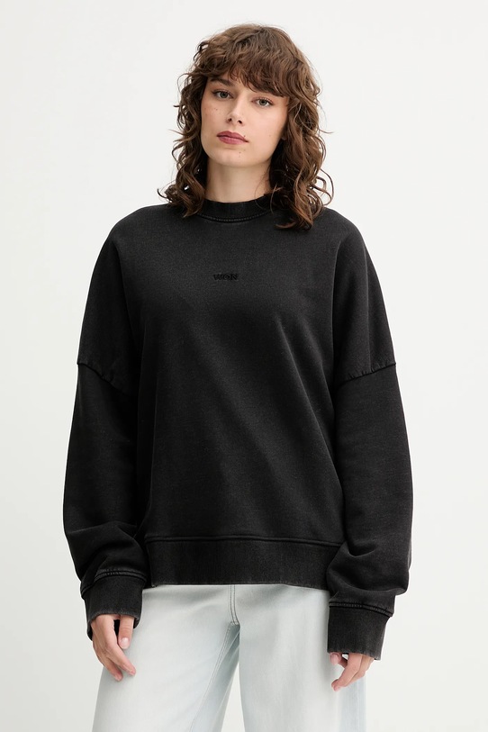 Îmbrăcăminte Won Hundred hanorac de bumbac 3726.12087 negru