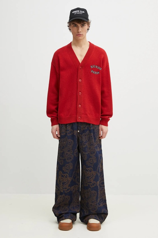 Μάλλινη ζακέτα Kenzo x Verdy FF58CA7133CK.16