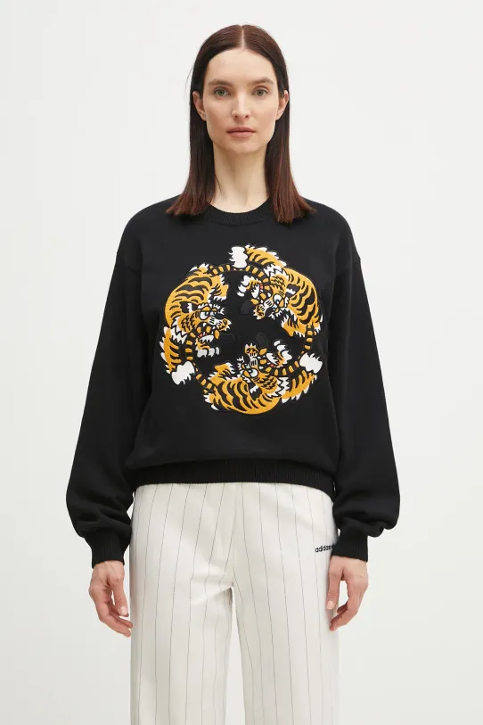 Kenzo woolen jumper x Verdy FF58PU7133CR.99J black SS25