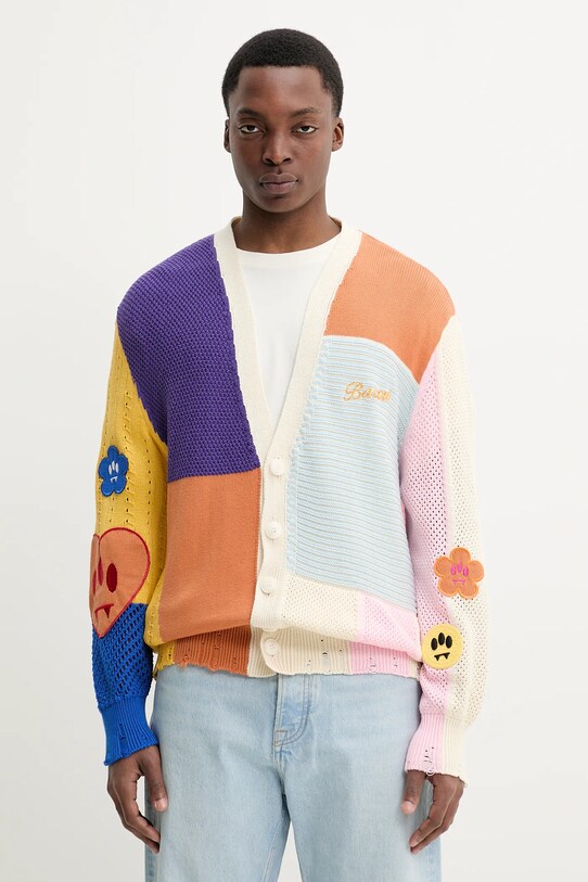 Barrow cardigan din bumbac S5BWUACA078 bej SS25