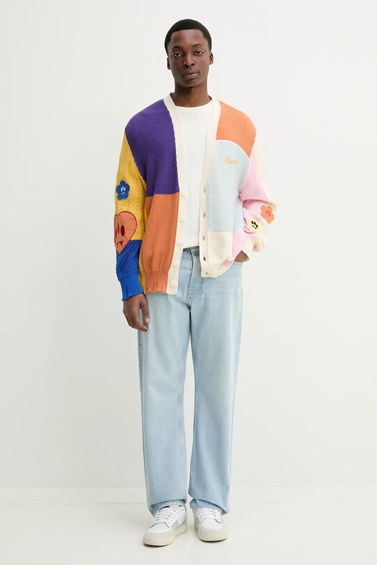 Barrow cardigan din bumbac bej S5BWUACA078