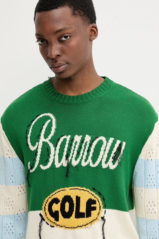 Barrow sweter bawełniany S5BWUAJP076