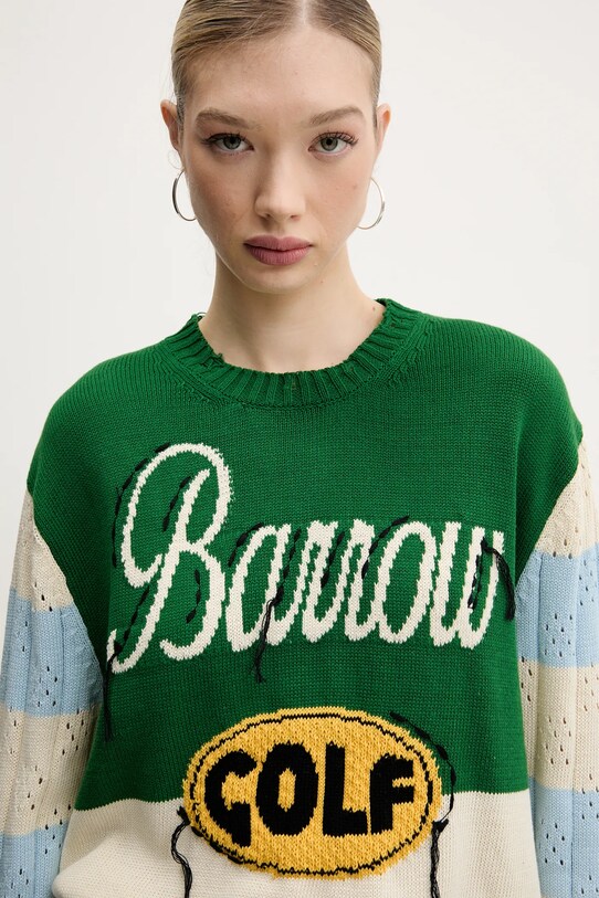 Barrow sweter bawełniany S5BWUAJP076