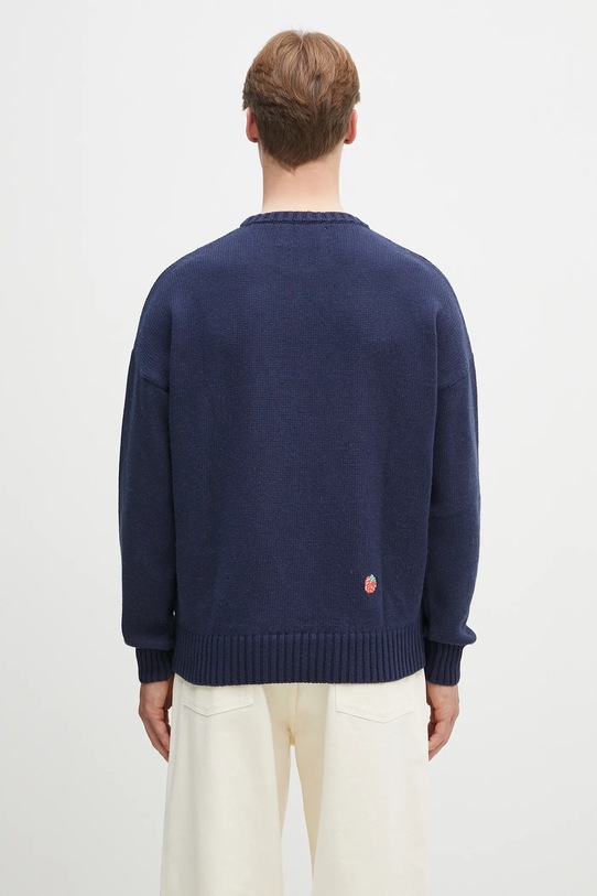 Fiorucci maglione in misto lana Multipatch Dinosaur M02SPKSW255KN01BL05 blu navy
