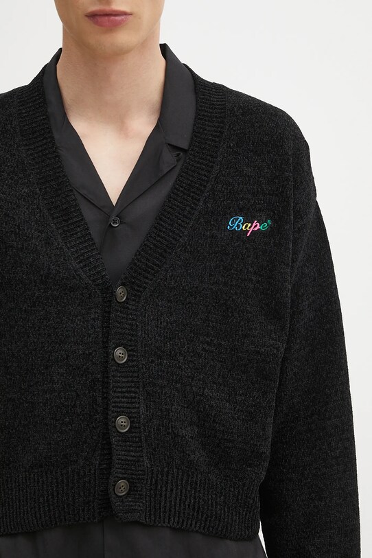 A Bathing Ape cardigan BAPE chenille 1K80220002