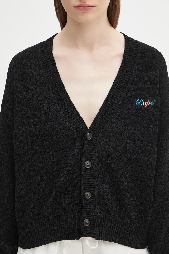 A Bathing Ape cardigan BAPE chenille 1K80220002