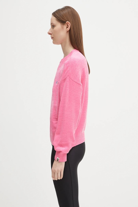 Пуловер A Bathing Ape BAPE chenille розов 1K80220003