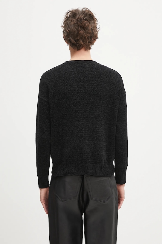 A Bathing Ape pulover BAPE chenille 1K80220003 negru