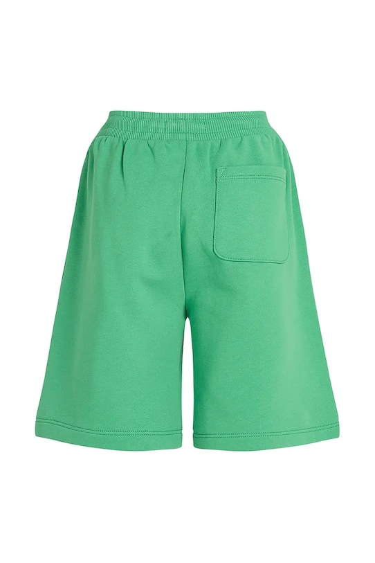 Хлопчик Дитячі бавовняні шорти Calvin Klein Jeans IU0IU00578.128.176.PPYA зелений