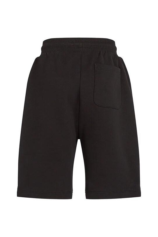 Хлопчик Дитячі бавовняні шорти Calvin Klein Jeans IU0IU00578.128.176.PPYA чорний