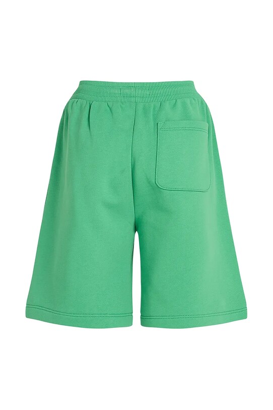 Băieți Calvin Klein Jeans pantaloni scurți din bumbac pentru copii 0 IU0IU00578.104.116.PPYA verde