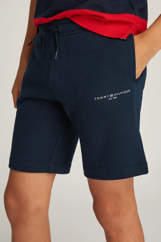 Детские шорты Tommy Hilfiger KS0KS00627.98.122.PPYA тёмно-синий