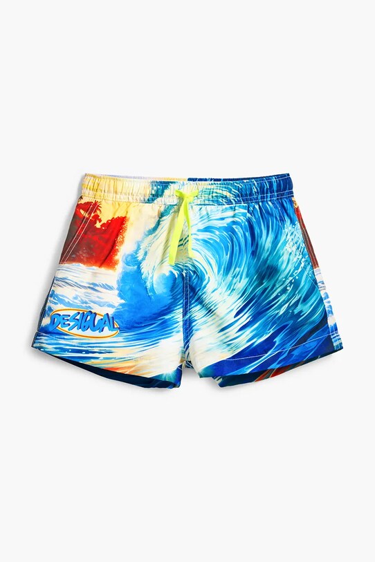 Desigual pantaloni scurti de baie copii 25SBMW02 albastru SS25