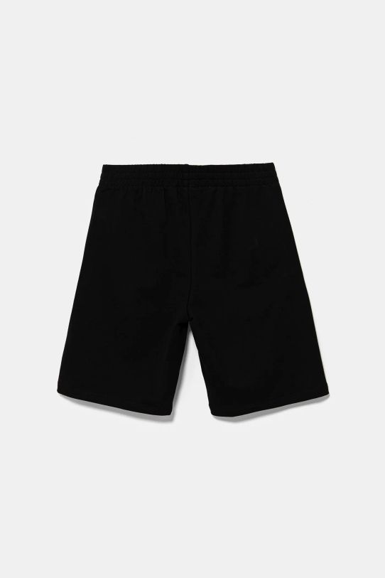 EA7 Emporio Armani pantaloni scurți din bumbac pentru copii 7B000026.AF10380 negru SS25