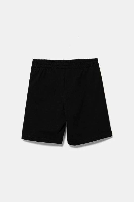 EA7 Emporio Armani pantaloni scurți din bumbac pentru copii 7B000026.AF10380 negru SS25