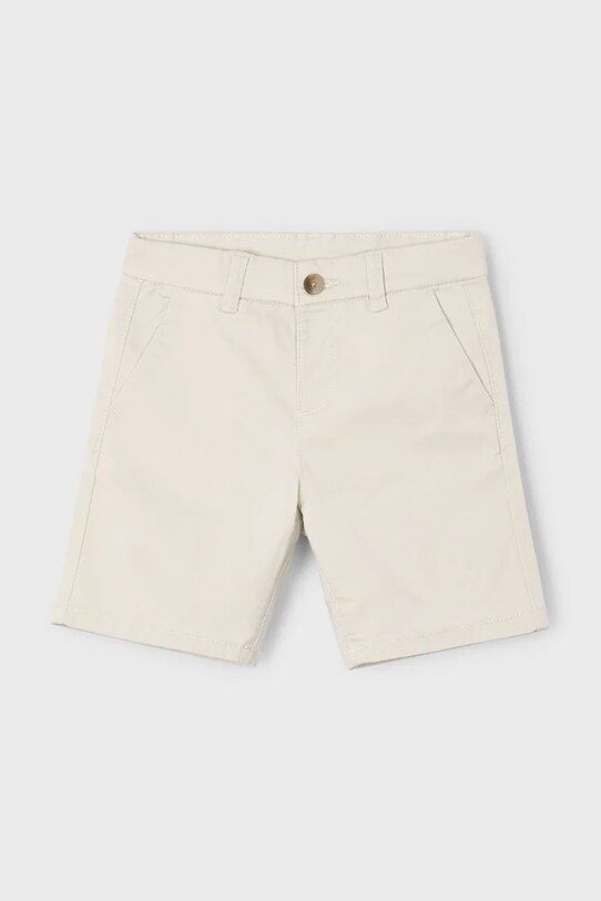 Mayoral pantaloni scurti copii chino serża basic casual bej 202.5A.Mini.PPYA