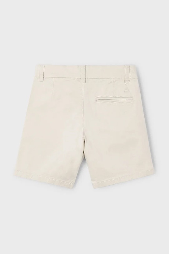 Mayoral pantaloni scurti copii chino serża basic 202.5A.Mini.PPYA bej SS25