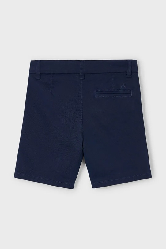 Дитячі шорти Mayoral chino serża basic 202.5A.Mini.PPYA темно-синій SS25