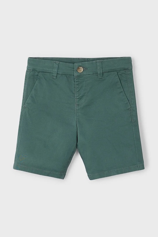 Dječje kratke hlače Mayoral chino serża basic Planet friendly zelena 202.5A.Mini.PPYA