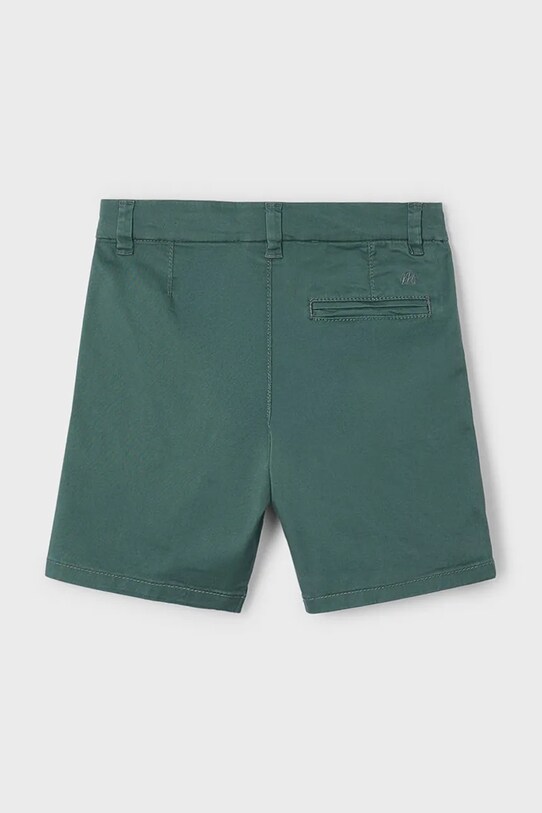 Dječje kratke hlače Mayoral chino serża basic 202.5A.Mini.PPYA zelena SS25