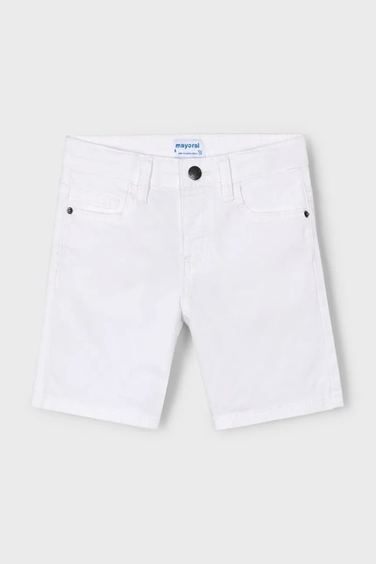 Παιδικό σορτς Mayoral με ελαστάν λευκό 204.5J.Mini.PPYA
