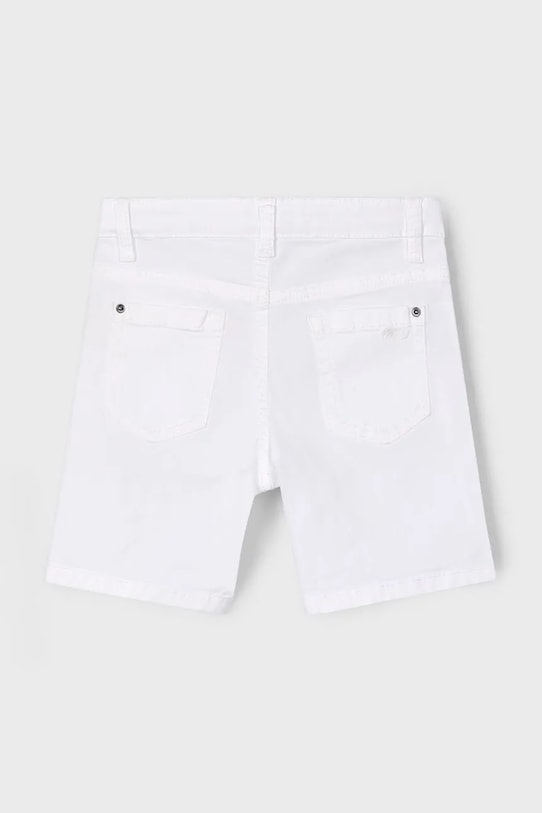 Παιδικό σορτς Mayoral 204.5J.Mini.PPYA λευκό SS25