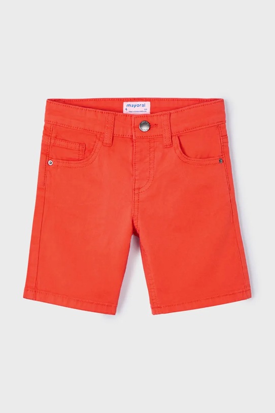 Mayoral pantaloni scurți copii 204.5J.Mini.PPYA rosu SS25
