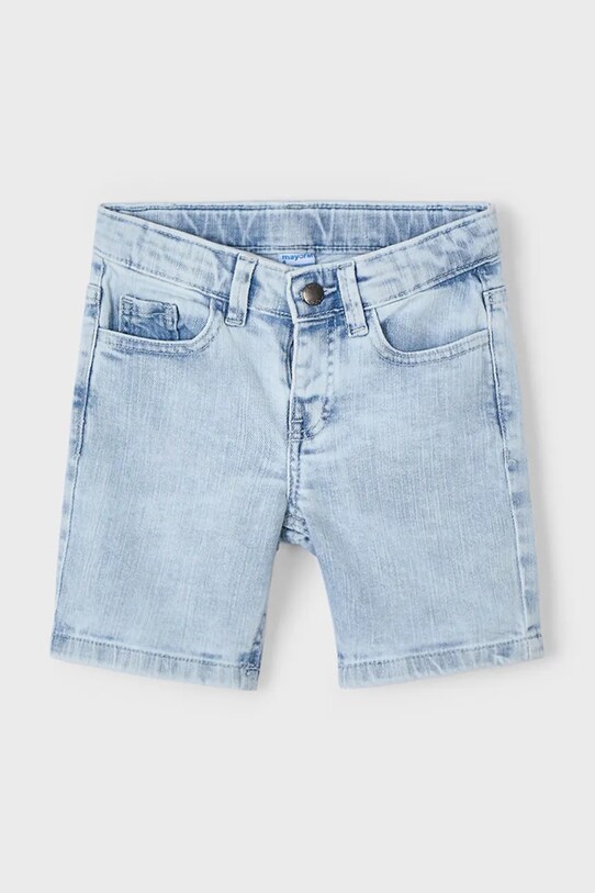 Mayoral pantaloni scurti din denim pentru copii 237.5D.Mini.PPYA albastru SS25