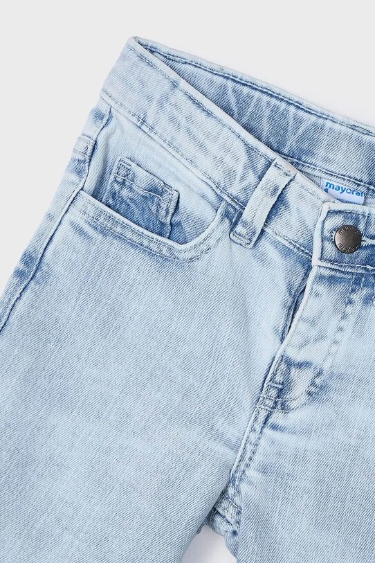 Mayoral pantaloni scurti din denim pentru copii albastru 237.5D.Mini.PPYA