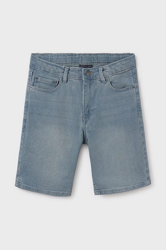 Mayoral pantaloni scurti din denim pentru copii 252.7D.Junior.PPYA albastru SS25