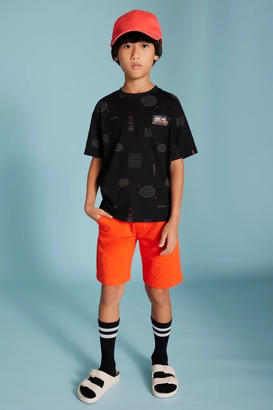 Mayoral pantaloni scurți copii casual portocaliu 600.7E.Junior.PPYA