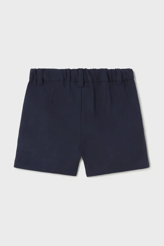 Mayoral shorts con aggiunta di lino bambino/a 1240.3A.Baby.PPYA blu navy SS25