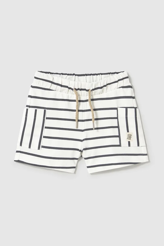 Детские хлопковые шорты Mayoral узор бежевый 1244.3G.Baby.PPYA