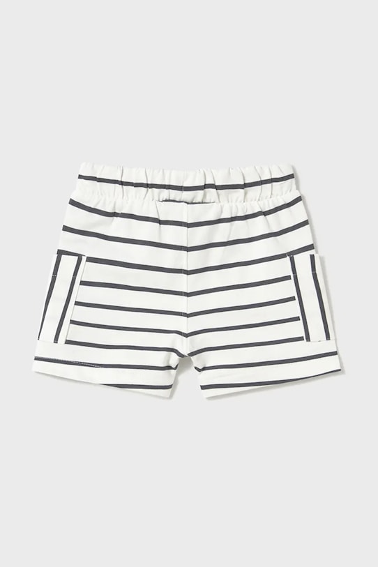 Детские хлопковые шорты Mayoral 1244.3G.Baby.PPYA бежевый SS25