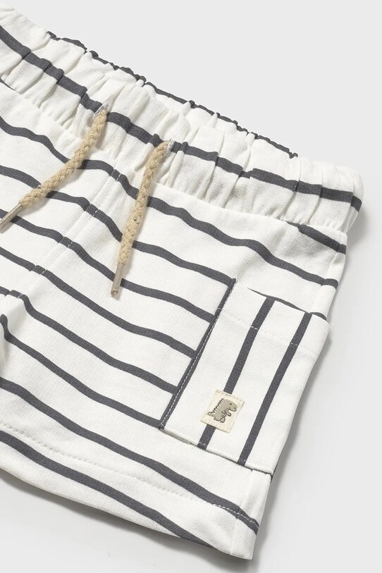 Мальчик Детские хлопковые шорты Mayoral 1244.3G.Baby.PPYA бежевый